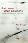 Buchcover Kant and the Human Sciences