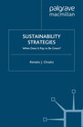 Buchcover Sustainability Strategies