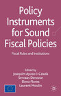Buchcover Policy Instruments for Sound Fiscal Policies