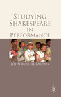 Buchcover Studying Shakespeare in Performance