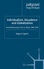 Buchcover Individualism, Decadence and Globalization