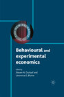 Buchcover Behavioural and Experimental Economics