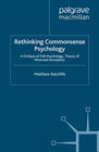 Buchcover Rethinking Commonsense Psychology