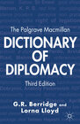 Buchcover The Palgrave Macmillan Dictionary of Diplomacy