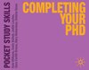 Buchcover Completing Your PhD