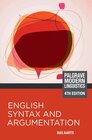 Buchcover English Syntax and Argumentation