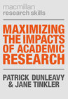 Buchcover Maximizing the Impacts of Academic Research
