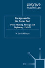 Buchcover Background to the Anzus Pact