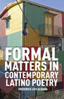 Buchcover Formal Matters in Contemporary Latino Poetry