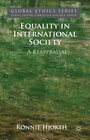 Buchcover Equality in International Society