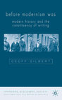 Buchcover Before Modernism Was