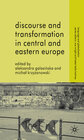 Buchcover Discourse and Transformation in Central and Eastern Europe