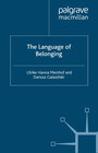 Buchcover The Language of Belonging
