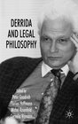 Buchcover Derrida and Legal Philosophy