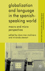 Buchcover Globalization and Language in the Spanish Speaking World