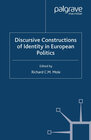 Buchcover Discursive Constructions of Identity in European Politics