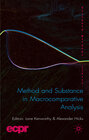 Buchcover Method and Substance in Macrocomparative Analysis
