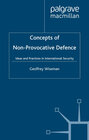 Buchcover Concepts of Non-Provocative Defence