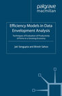 Buchcover Efficiency Models in Data Envelopment Analysis