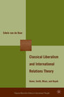 Buchcover Classical Liberalism and International Relations Theory