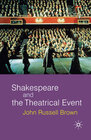 Buchcover Shakespeare and the Theatrical Event
