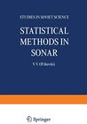 Buchcover Statistical Methods in Sonar (Wissenschaftliche Taschenbücher)