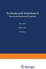 Buchcover Surfaces and Interfaces II: Physical and Mechanical Properties (Sagamore Army Materials Research Conference Proceedings,