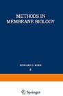 Buchcover Methods in Membrane Biology: Volume 8