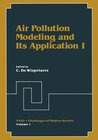 Buchcover Air Pollution Modeling and Its Application I