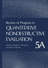 Buchcover Review of Progress in Quantitative Nondestructive Evaluation
