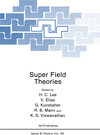 Buchcover Super Field Theories