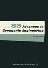 Buchcover Advances in Cryogenic Engineering