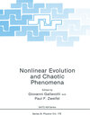 Buchcover Nonlinear Evolution and Chaotic Phenomena