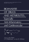 Buchcover Bioanalysis of Drugs and Metabolites, Especially Anti-Inflammatory and Cardiovascular