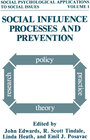 Buchcover Social Influence Processes and Prevention