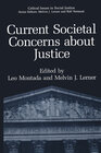 Buchcover Current Societal Concerns about Justice
