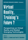 Buchcover Virtual Reality, Training’s Future?