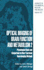 Buchcover Optical Imaging of Brain Function and Metabolism 2