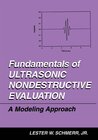 Buchcover Fundamentals of Ultrasonic Nondestructive Evaluation