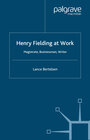 Buchcover Henry Fielding at Work