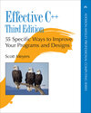 Buchcover Effective C++: 55 Specific Ways to Improve Your Programs and Designs