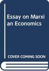 Buchcover Essay on Marxian Economics