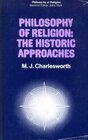 Buchcover Philosophy of Religion: The Historic Approaches