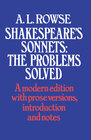 Buchcover Shakespeare’s Sonnets