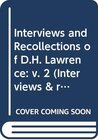 Buchcover Interviews and Recollections of D.H. Lawrence (Interviews & recollections)