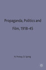 Buchcover Propaganda, Politics and Film, 1918–45