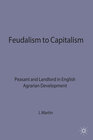 Buchcover Feudalism to Capitalism