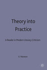 Buchcover Theory into Practice: A Reader in Modern Literary Criticism