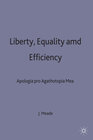 Buchcover Liberty, Equality and Efficiency