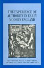 Buchcover The Experience of Authority in Early Modern England